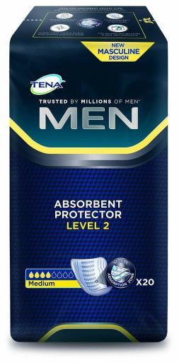 Tena Absorbent Protectors For Men Level 2 20 uds