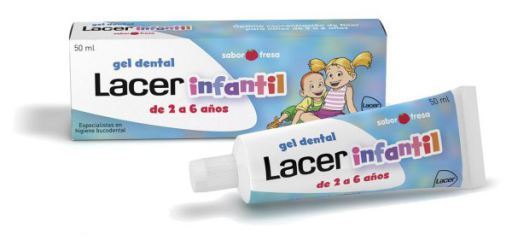 Gel dent&iacute;frico infantil fresa 2-6 a&ntilde;os 50 ml