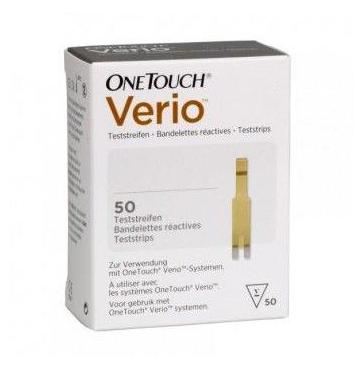 One Touch Tiras Reactivas Verio 50 unidades