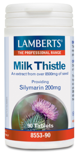 Lamberts Cardo Marian 8500 mg Silimarina 90 Comprimidos