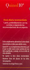 Quinol 10 Ubiquinol 100 mg 60 Cápsulas Quinol 10 Ubiquinol 100 mg 60 Cápsulas