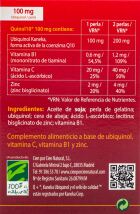 Quinol 10 Ubiquinol 100 mg 60 Cápsulas Quinol 10 Ubiquinol 100 mg 60 Cápsulas
