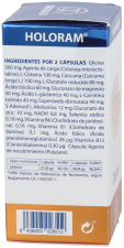 Holoram Detox C&aacute;psulas