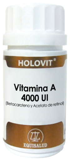 Equisalud Vitamina A Holovit 4000 UI C&aacute;psulas