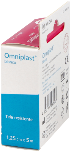 Hartmann Esparadrapo Omniplast Tela Blanco