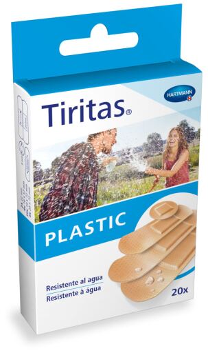 Hartmann Tiritas Plastic Surtido 4 Tama&ntilde;os 20 Unidades