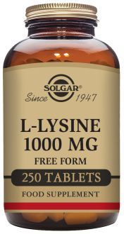 Solgar L-Lisina 1000 mg Comprimidos
