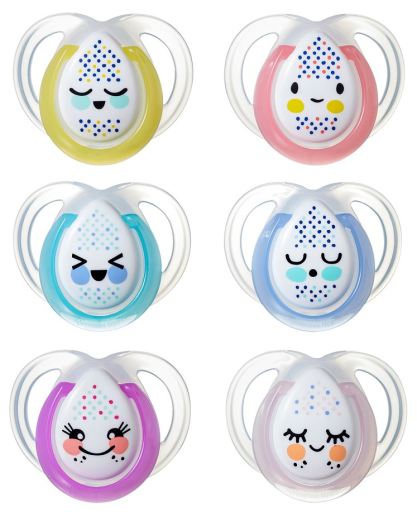 Tommee Tippee 2 Chupetes Night