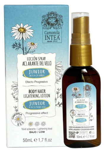 Camomila Intea Loci&oacute;n Cubrevello Corporal Junior 50 ml