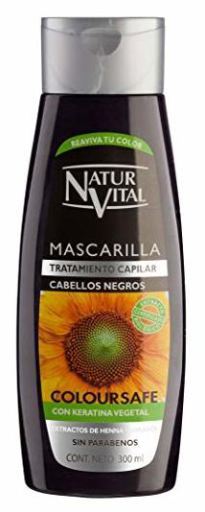 Naturaleza y Vida Mascarilla Tratamiento Capilar para Cabello Negro 300 ml