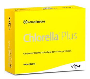 Chlorella plus complemento alimenticio comprimidos