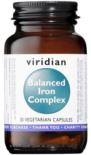Complejo de Hierro equilibrado 30 C&aacute;psulas Vegetales