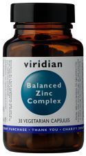 Complejo de Zinc equilibrado 30 C&aacute;psulas Vegetales