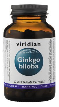 Extracto de Hojas de Ginkgo Biloba 60 C&aacute;psulas Vegetales
