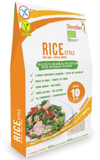 Slendier Arroz Konjac Bio, 400 Gr