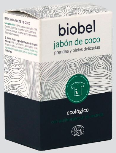 Biobel Jab&oacute;n de Coco Bio 240 gr