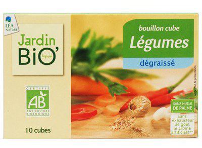 Jardin Bio Cubo de Caldo de Verduras 10 X 9 Gr