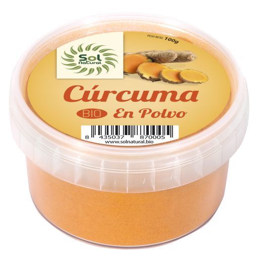 Sol Natural Turmeric Powder Bio 100 gr