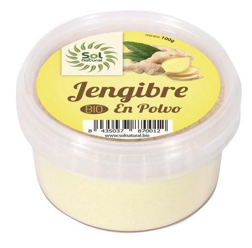 Sol Natural Organic Ginger Powder 100 gr