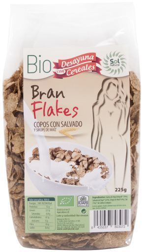 Sol Natural Bran Flakes con Salvado Bio 225 gr