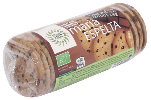 Sol Natural Galletas Chips Chocolate Espelta Bio 200 gr