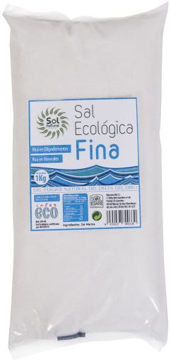 Sol Natural Ecological Fine Salt Ebro Delta 1 Kg