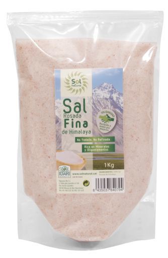 Sol Natural Fina Himalayan salt in bag 1 Kg