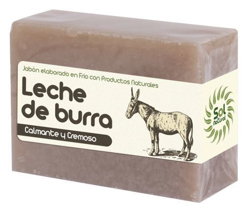 Sol Natural Leche de Burra Jab&oacute;n 100 gr