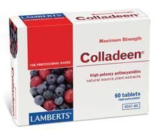 Lamberts Colladeen 160 mg protege y repara el col&aacute;geno natural 60 comprimidos