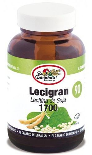 El Granero Integral Lecigran lecitina de soja 1700 mg 90 perlas