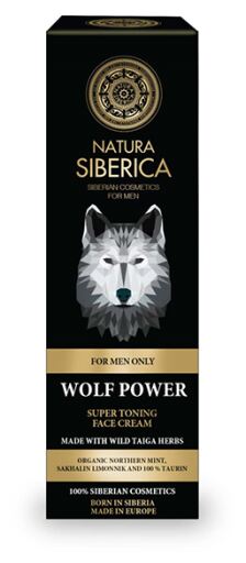 Natura Siberica For Men Only Super Toning Face Cream The Power of the Wolf 50 ml
