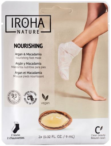 Iroha Nature Feet Mask Nutritious Socks With Argan