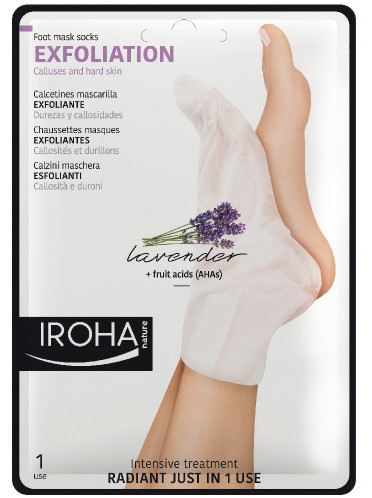 Mascarilla de Pies Calcetines Exfoliaci&oacute;n de Lavanda