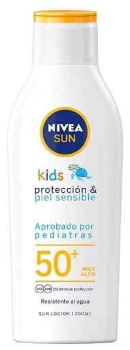 Nivea Sun Kids Protect & Sensitive Solar Milk for Children SPF 50+ 200 ml