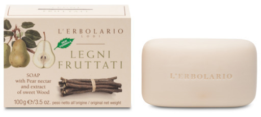 L'Erbolario Jab&oacute;n de Fruta y Fragancia de Madera 100 gr