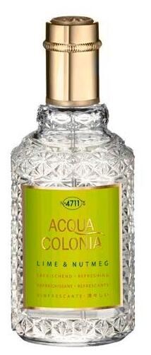 4711 Acqua Colonia Lima y Nuez Eau de Cologne Splash Spray 50 ml