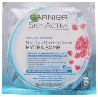 Garnier Skinactive Hydrabomb Mascarilla Facial Revitalizante