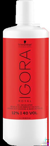Schwarzkopf Professional Igora Royal Loci&oacute;n Activadora 12% 40 Vol de 1000 ml