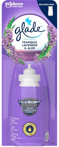Glade Ambientador Recambio Sense & Spray Lavanda y Aloe