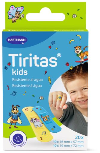 Hartmann Tiritas Infantil Kids 20 Unidades