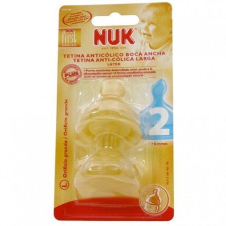 Nuk Latex Teat Firstchoice T2L