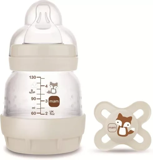 Easy Start Biber&oacute;n Anti-C&oacute;lico 0 meses 130 ml + Chupete
