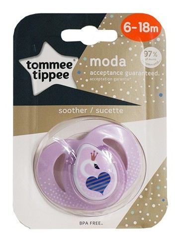 Tommee Tippee Chupete Moda Color Surtido 6-18 Ni&ntilde;a