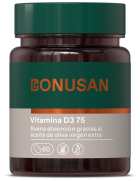 Vitamina D3 75 Mcg / 3000 Ui 60 C&aacute;psulas