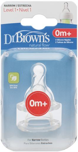 Dr. Brown's Level 1 standard teat options 2 pieces