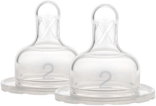 Dr. Brown's Wide-Neck Teat Options Level 2 x2 Units