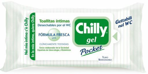 Chilly Toallitas &Iacute;ntimas Formula Fresca Ph5 12 unidades