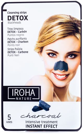Iroha Nature Detox Cleansing Strips for Blackheads 5 units
