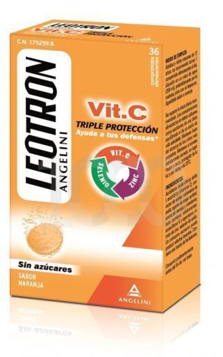 Leotron Vitamin C Tablets 36 Units