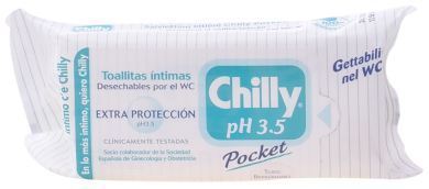 Chilly Protect Toallitas &Iacute;ntimas 12 Unidades